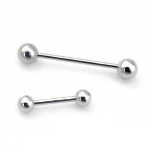 1mm & 1.2mm Titanium High Polish Barbells (T76/T77HP)