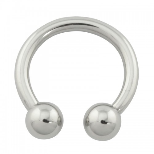 High Polish Titanium Circular Barbells (TCBHP)