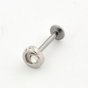 Surgical Steel Ornate Design Labret (PFJR758)