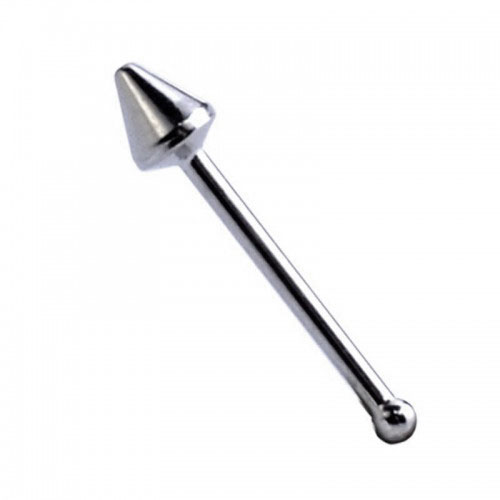 Straight Steel Cone Nose Stud (PFNS7)