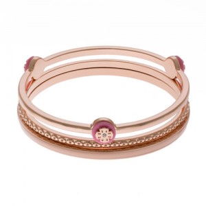 Herspirit Rose Gold Triple Bangle (HSB800-P)