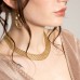  Herspirit Fashion Mesh Style Necklace (HSN131-G)