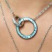Herspirit Classique 2 Circle Pendant And Chain (HSN068)