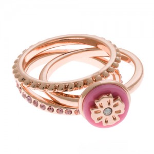 Herspirit Rose Gold Triple Ring (HSR18034-P)