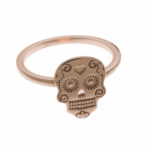 Herspirit Sugar Skull Rock Ring (HSRSK-RG)