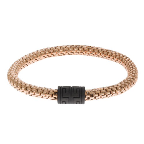 Inspirit Rose Gold Plated Steel Bracelet (ISB1392E)