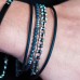 Inspirit Stainless Steel Hematite Bead Bracelet (TSB725)