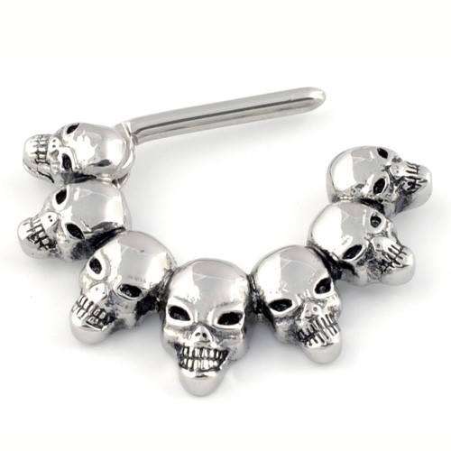 Skull Septum Ring (SR-02)