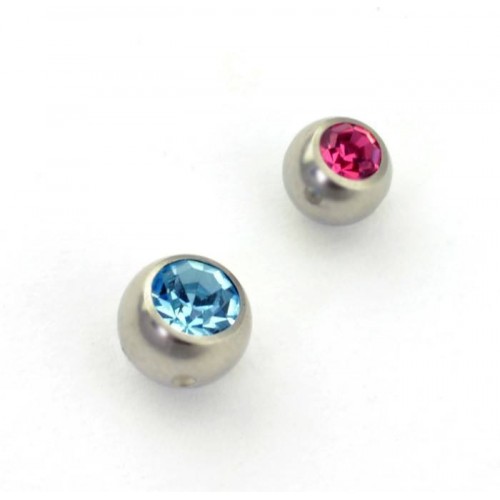 Steel Jewelled Captive Balls (PF61*)