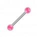 Pearl Effect Barbell with Steel Stem (PE70/77)