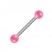 Pearl Effect Barbell with Steel Stem (PE70/77)