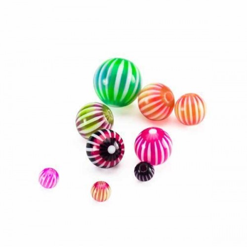 UV threaded balls (UVLN84*)