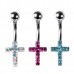 Cross Navel Bar (PFCC-**)