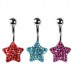 Star Navel Bar (PFST-**)