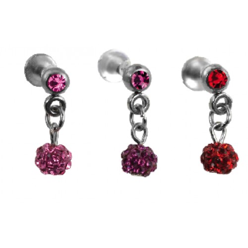 Jewelled Tragus Bar (PFJB722)