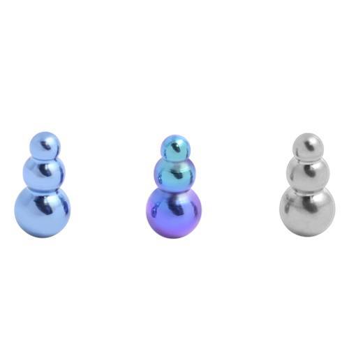 Titanium Threaded Ball-Pyramid Cones (TSPK10)