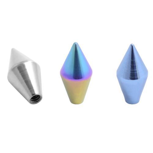 Titanium Threaded Diamond Shaped Cones (TSPK8)