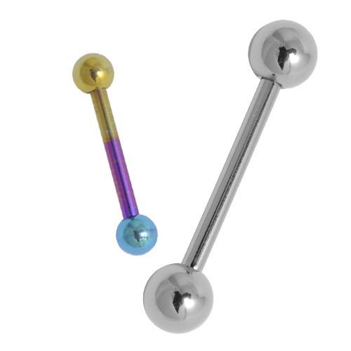 1.6mm & 2mm Titanium Anodised Barbells (T70/T75)